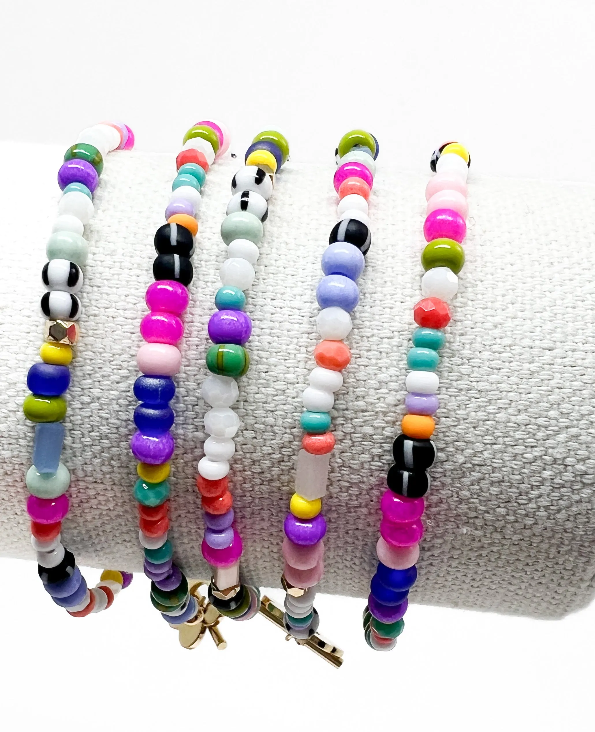 Eclectic Beaded Bracelets