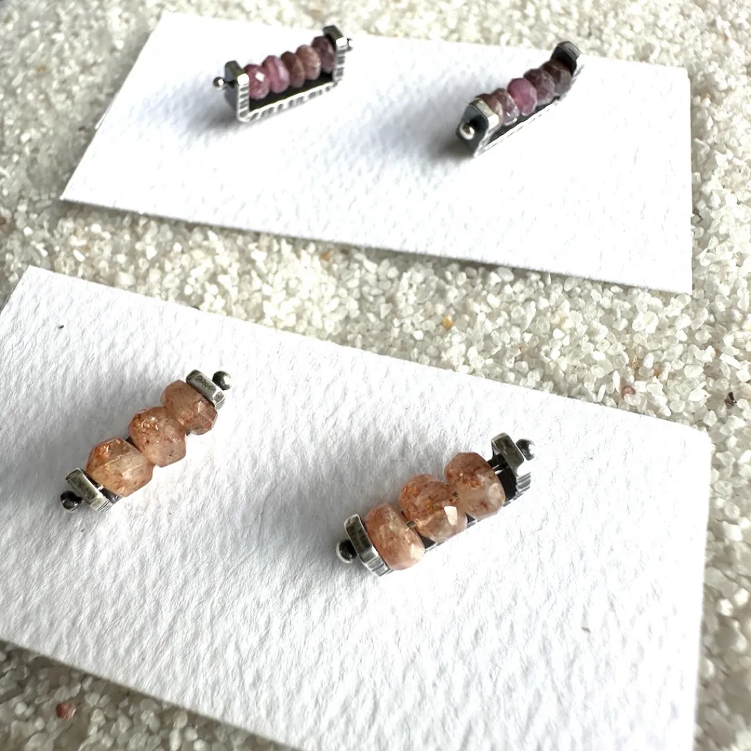 Linear Post Earrings