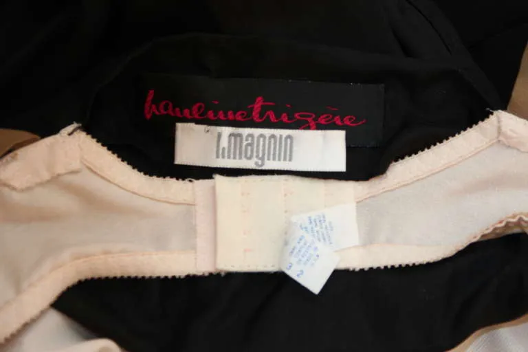 PAULINE TRIGERE Black Chiffon Dress Size S